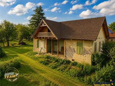 FILM! 2.700mp teren cu casa personalizabila, pomi fructiferi,langa Sfantu Gheorghe: Santionlunca - foto 2