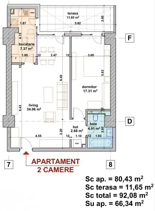 Apartament 2 camere | Bd. Iuliu Maniu | Lujerului | Sector 6 - foto 4