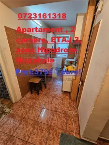 INTRETINUT! Apartamnet, 2 camere, ETAJ 3, zona Hipodrom - Braila
