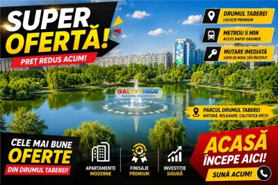 Apartament 2 camere Drumul Taberei zona  Azzurro - foto 9