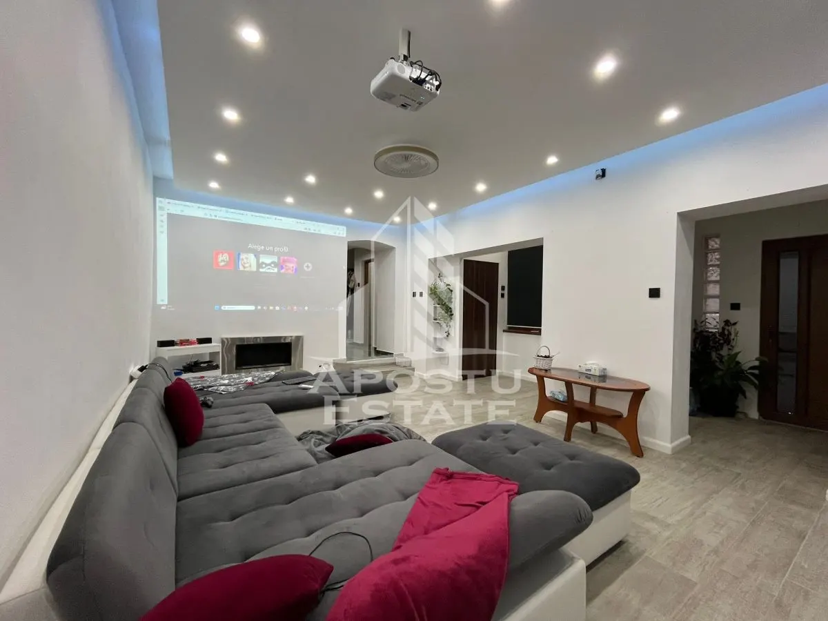Casa individuala, 6 camere, 3 bai, garaj,acces auto, teren de 411 - foto 1