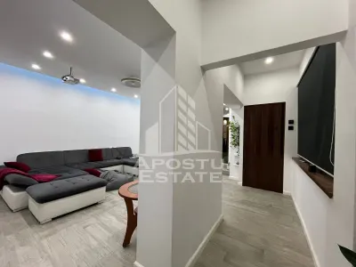 Casa individuala, 6 camere, 3 bai, garaj,acces auto, teren de 411 - foto 4