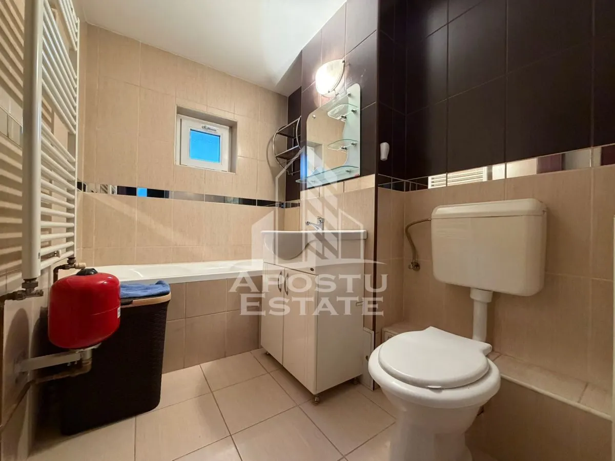 Apartament cu 2 camere, semidecomandat,centrala proprie,zona Girocului - foto 12