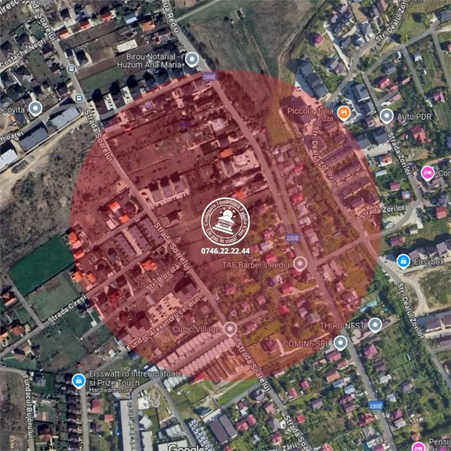 Teren pentru constructii case  de vanzare Iasi, Rediu, - foto 3