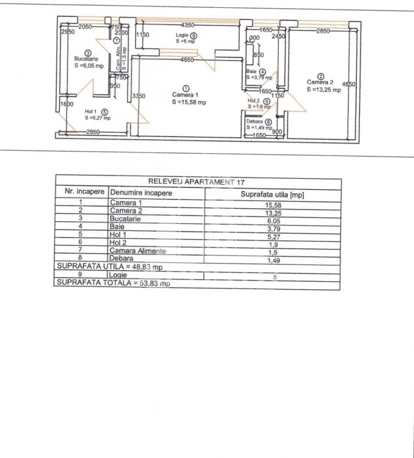 Apartament cu 2 camere de vanzare, Spitalul Judetean, Timisoara - foto 13