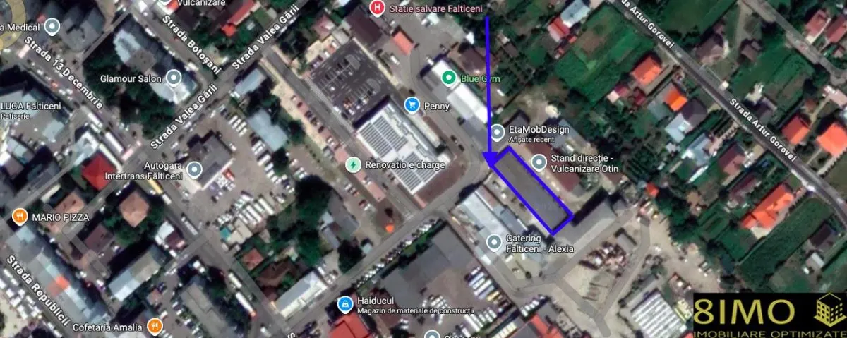 Hala de inchiriat - Central langa Penny, Falticeni - foto 1