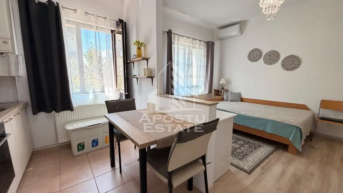 Garsoniera de inchiriat in zona Freidorf, Timisoara, centrala termica - foto 1