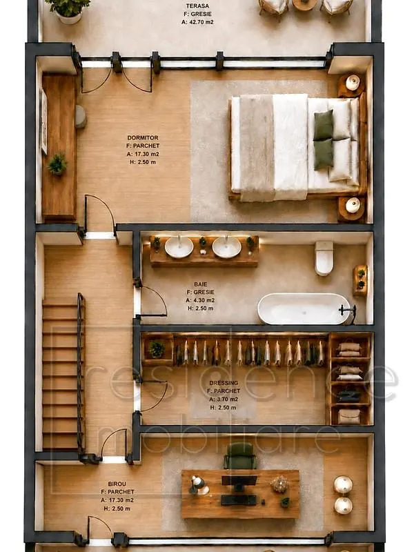 Duplex deosebit 5 camere, zona Voronet - foto 9