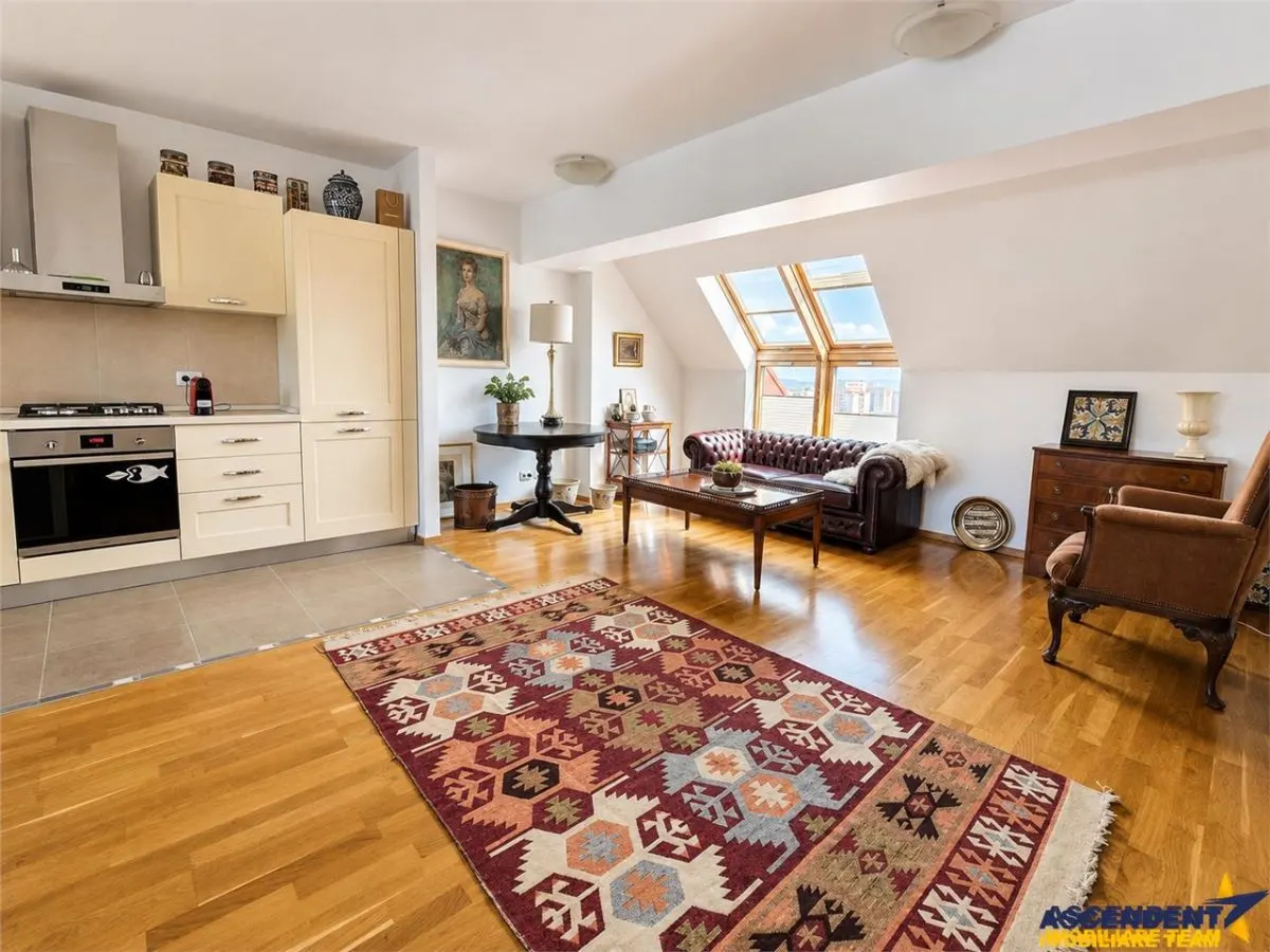 Prima inchiriere! Privilegio Brasov, 73 mp+ terasa, unic pe nivel, garaj, panorama Tampa - foto 7
