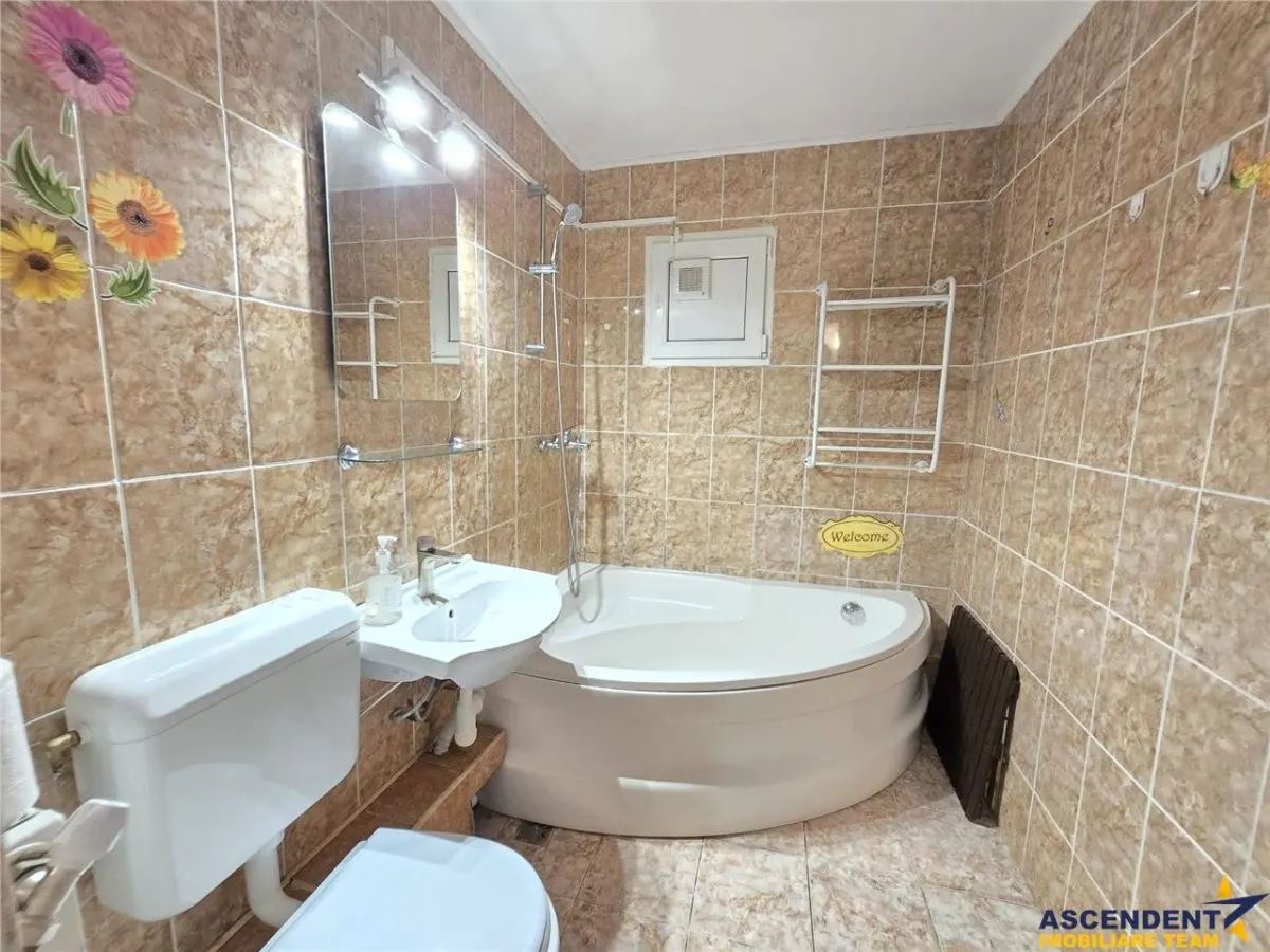 3 camere, decomandate, cadru verde, Noua, etaj 1, 2 bai, 82 mp, Brasov - foto 6