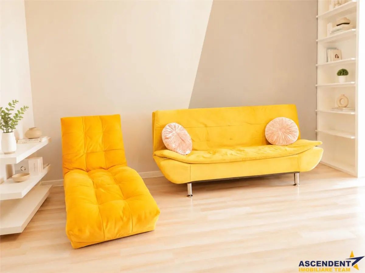 Studio modern, decomandat, etaj 2, mobilat, echipat, terasa, parcare, Avantgarden, Brasov - foto 1