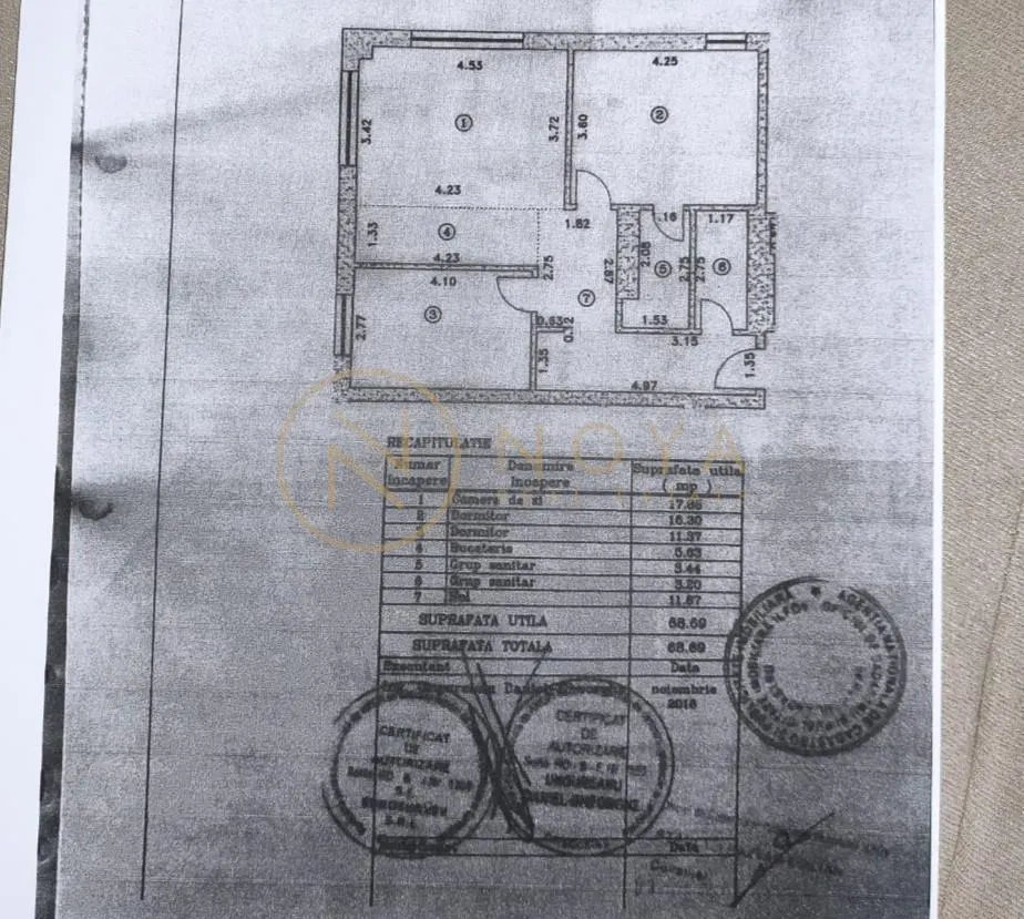 Apartament cu 3 camere de vanzare 4city Pipera, parcare si boxa - foto 15