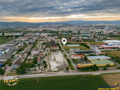 FILM! 4.600mp,aria industriala,utilitati aproape:hala,depozit,service auto - Sfantu Gheorghe
