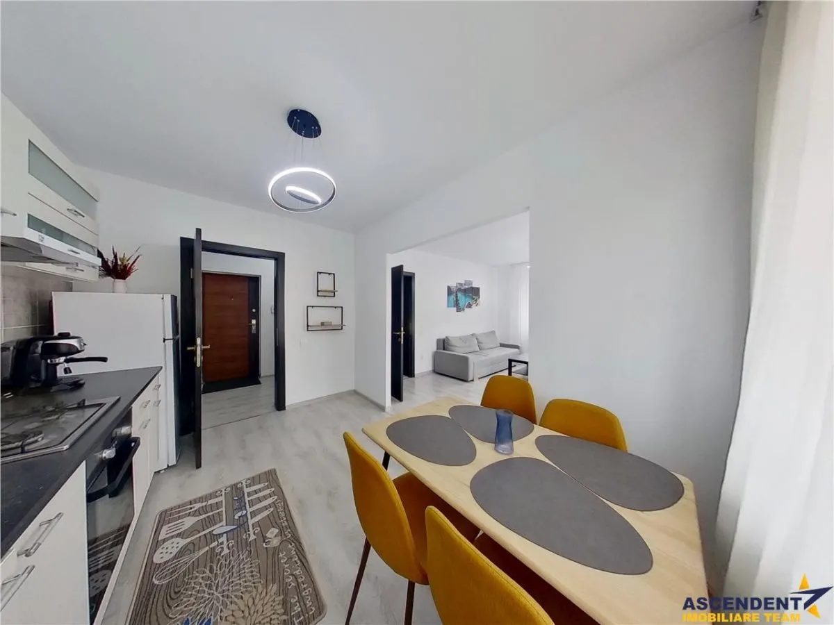 Tur Virtual! Decomandat, regim vila,2 balcoane,parcare rezervata,mobilat,utilat - foto 9