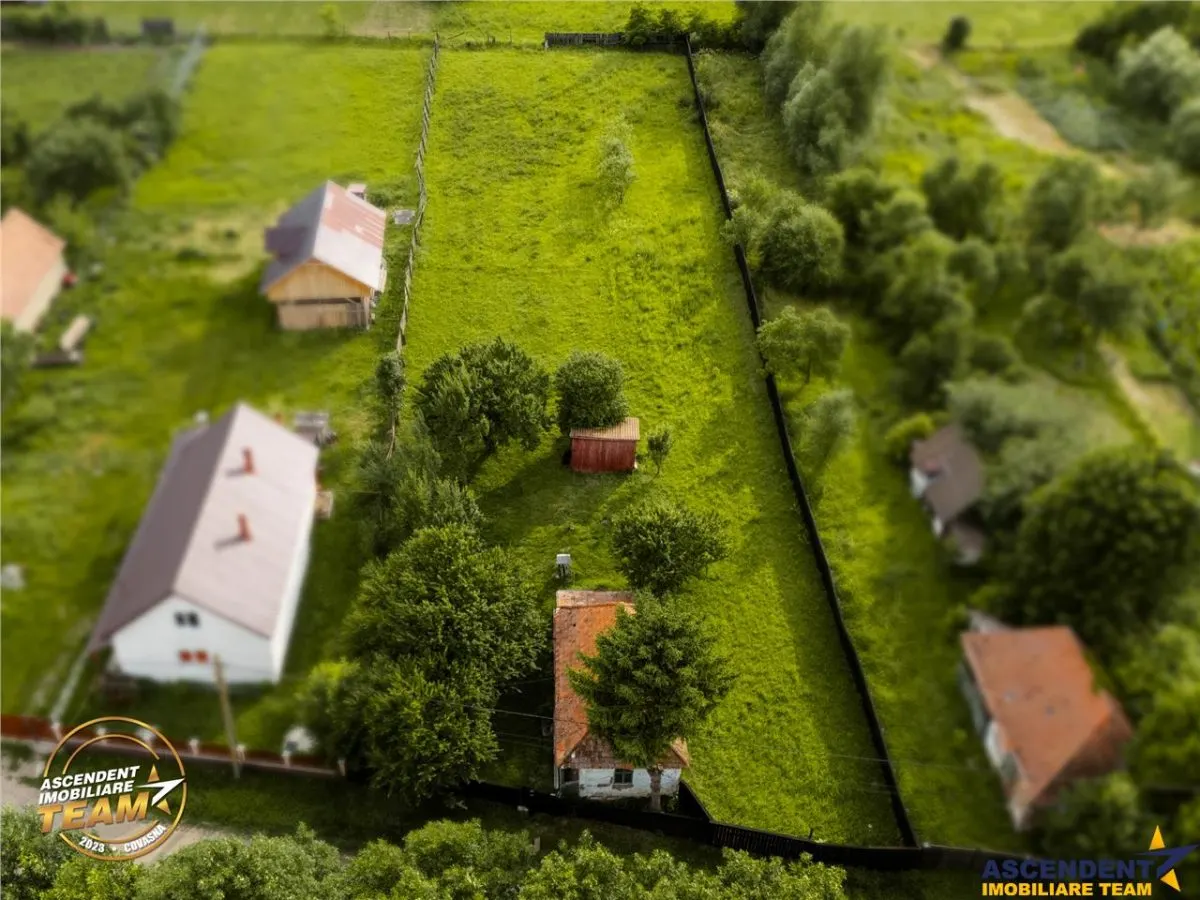 Refugiu autentic in Marcusa, 2.619 mp +casa traditionala, 24 ml Fs, utilitati, liniste, potential la 5 km de Cernat si DN11 - foto 8