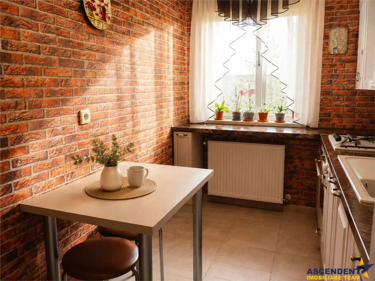 Apartament 2 camere decomandat mobilat si utilat, cu parcare privata in Cartierul Florilor, Ghimbav - foto 7