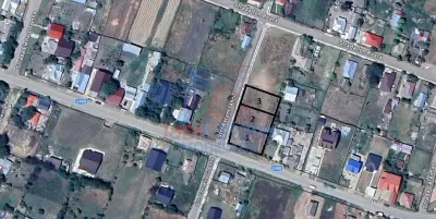 Bogonos Letcani  teren 500mp cu Aut De Constr la str asfaltata cu toate utilitatile - foto 2