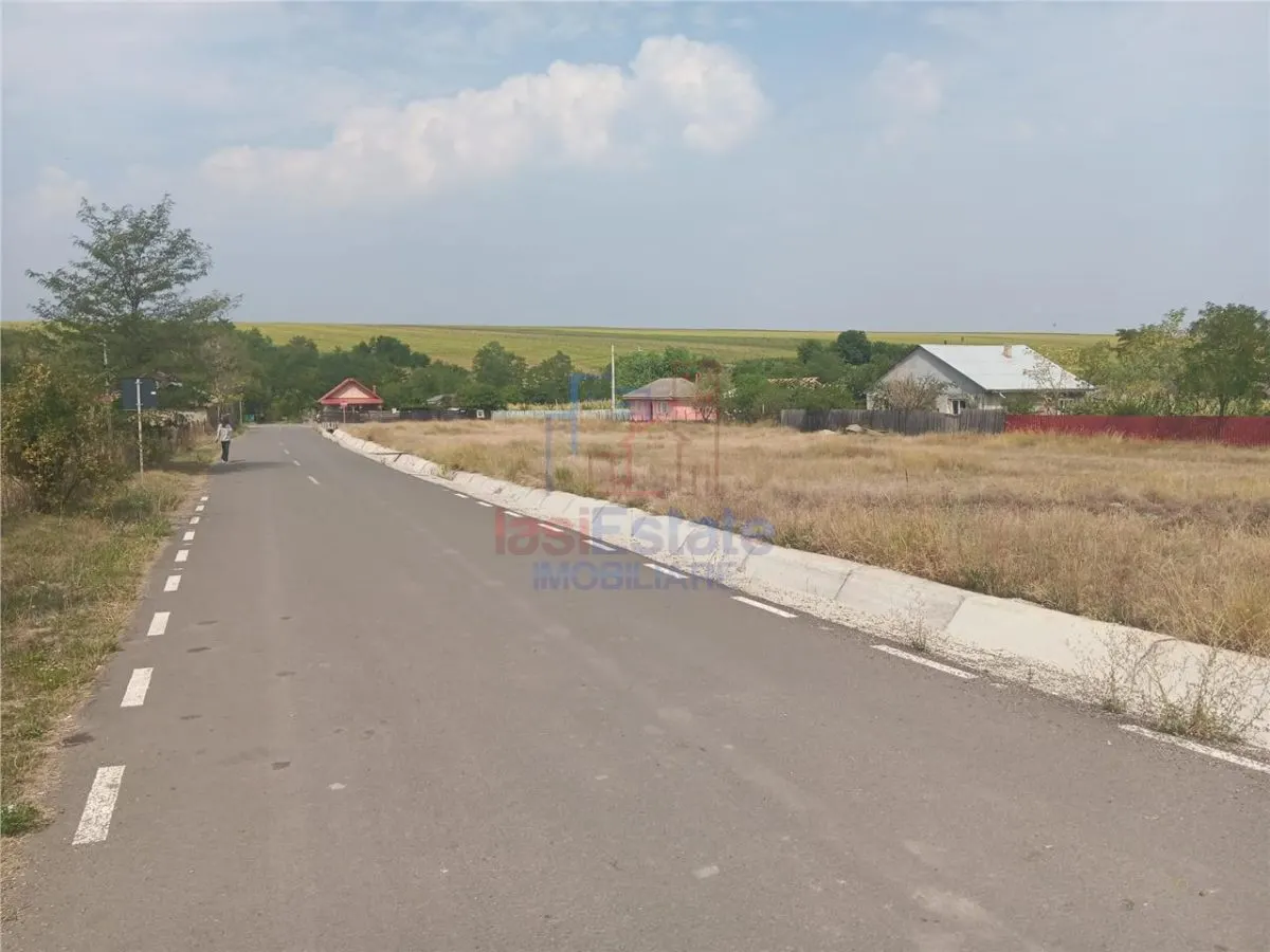 Bogonos Letcani  teren 500mp cu Aut De Constr la str asfaltata cu toate utilitatile - foto 5