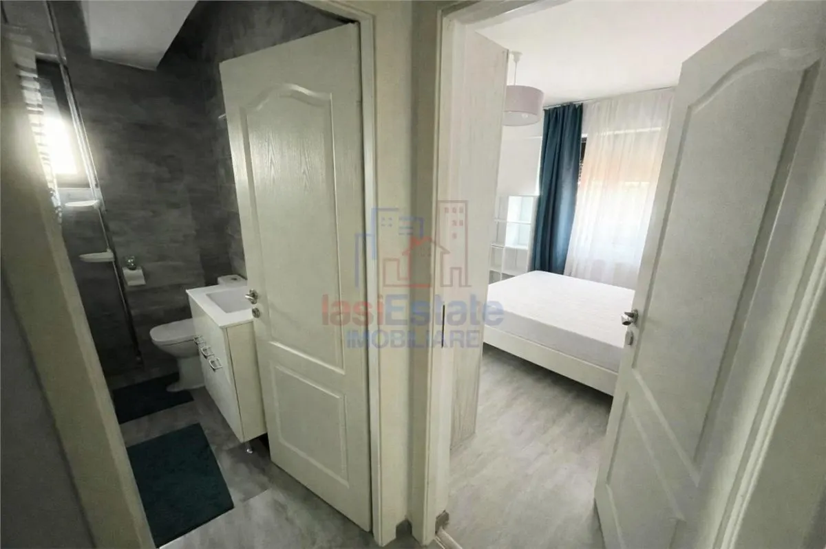 Apartament cu 2 camere, complet utilat si mobilat - foto 7