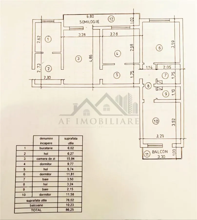 Apartament cu 4 camere de vanzare - foto 8