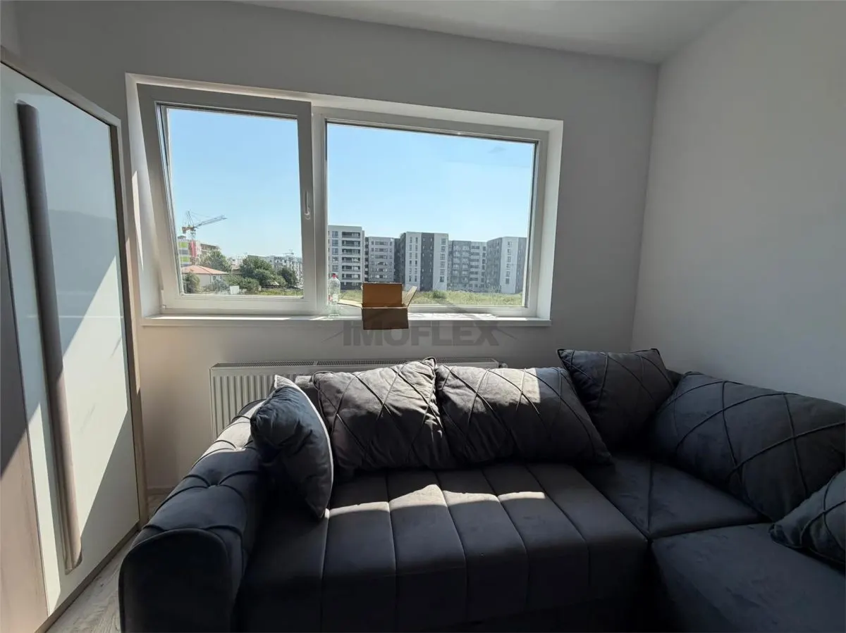 Apartament doua camere  Ansamblu rezidential,finisaje de lux balcon luminos - foto 3