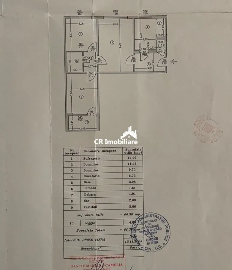 Apartament 3 camere metrou Aparatorii Patriei - foto 8