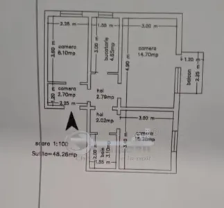 Apartament 3 camere | Mircea cel Bătrân | Ideal pentru investiție - foto 6