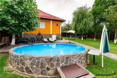 FILM! Doua case cu:piscina,foisor,arbori decorativi,1.700mp teren,Lutoasa,Covasna - foto 5