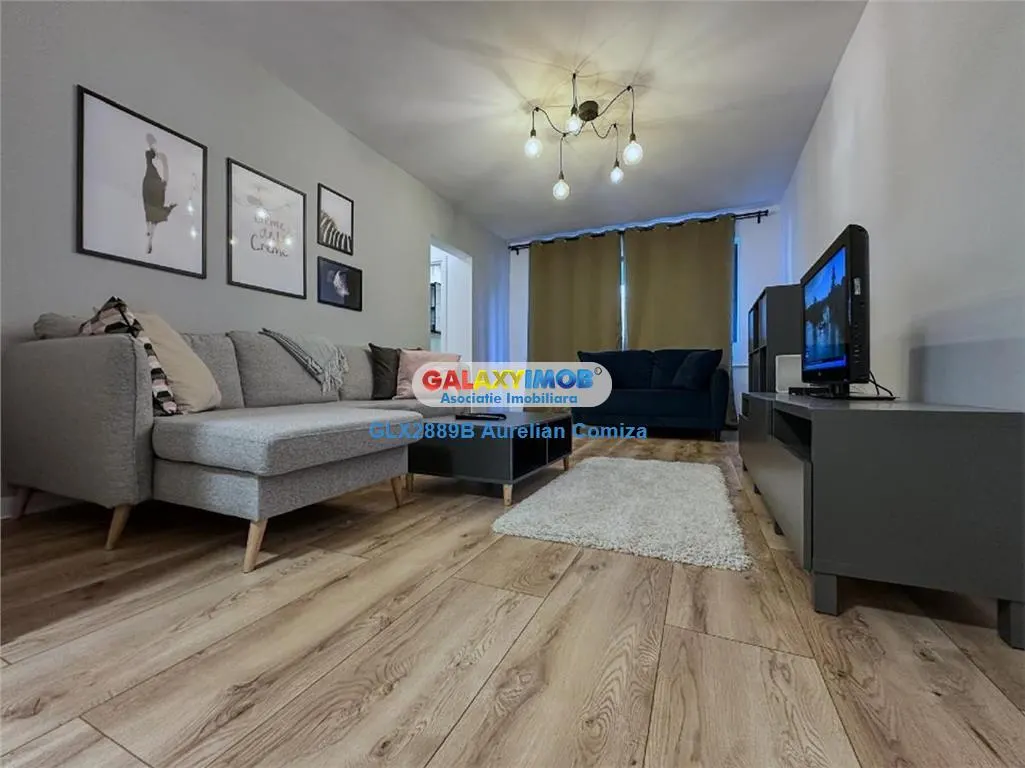 Apartament 3 camere semidecomandat Giulesti/parter/mobilat modern - foto 9