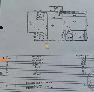 Apartament 2 camere zona Cina - Ploiesti