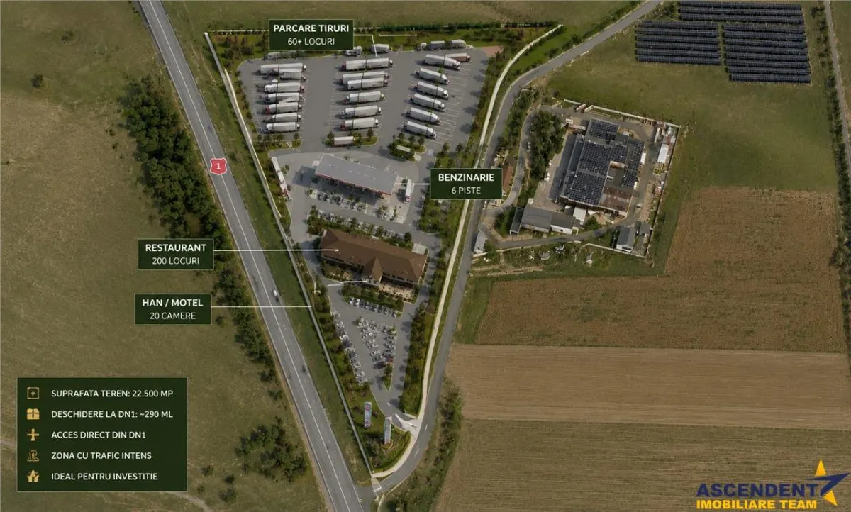 22.500mp oportunitate investitie, teren cu vizibilitate la DN1/ E68, Codlea, Brasov - foto 1