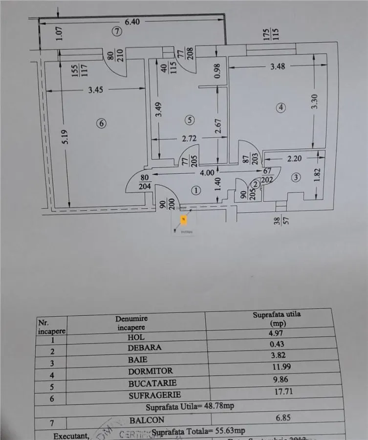Apartament 2 camere b-dul Bucuresti - foto 6