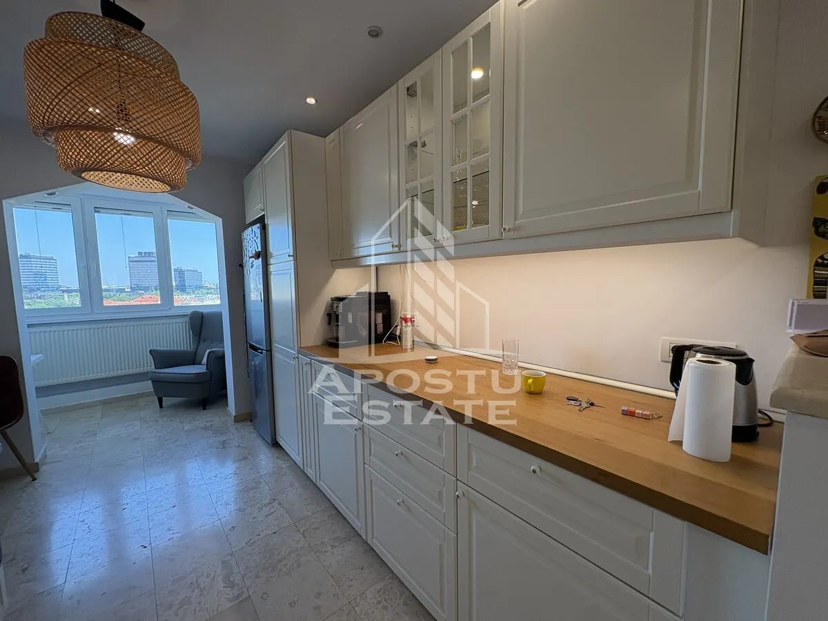 Apartament 3 camere 2 bai, etaj intermediar langa Punctele Cardinale - foto 8
