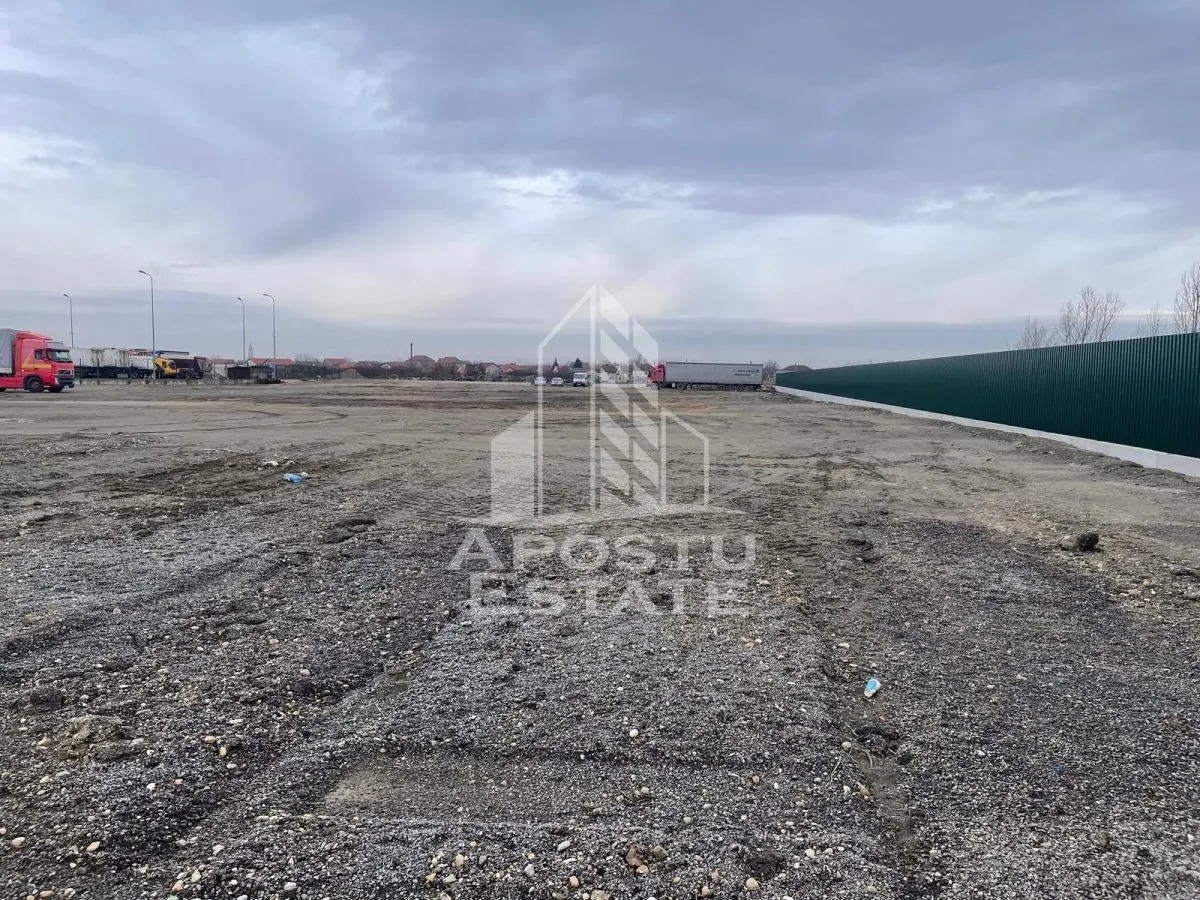 Teren de inchiriat 7000 mp | Platforma pietruita | Acces TIr | Depozit - foto 1
