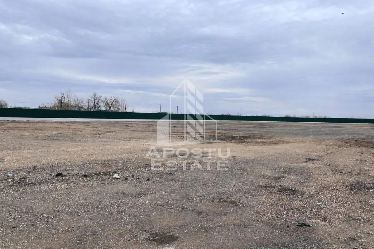 Teren de inchiriat 7000 mp | Platforma pietruita | Acces TIr | Depozit - foto 2