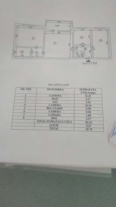 Copou, Gaudeamus, apartament 3 camere, 60 mp, ideal locuință sau investiție - foto 7