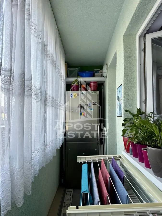 Apartament cu 3 camere mobilat si utilat la parter in Giroc la asfalt. - foto 15
