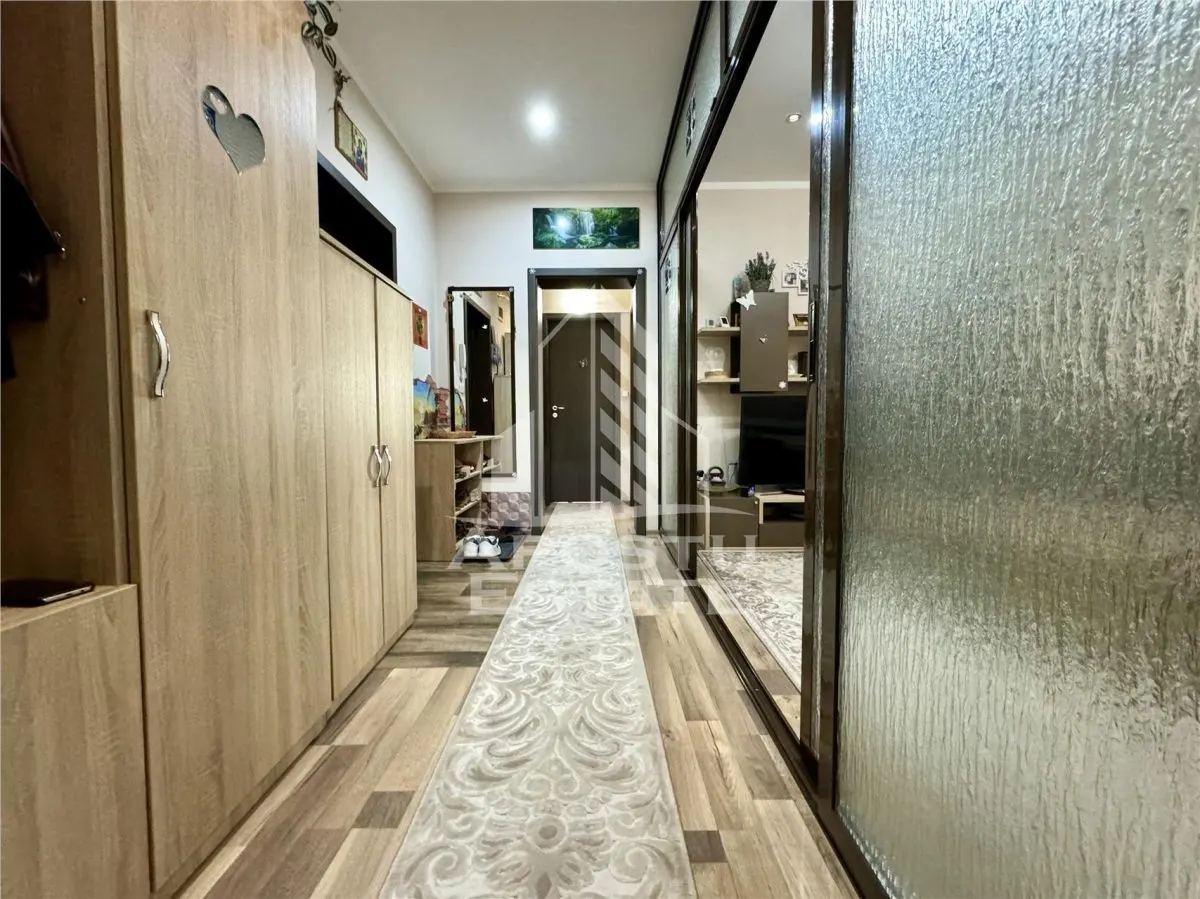 Apartament cu 3 camere mobilat si utilat la parter in Giroc la asfalt. - foto 7