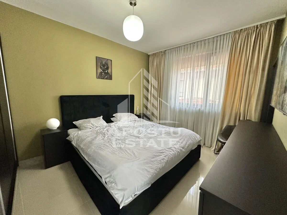 Duplex de inchiriat cu 3 camere si 2 bai complet mobilat in Giroc. - foto 14