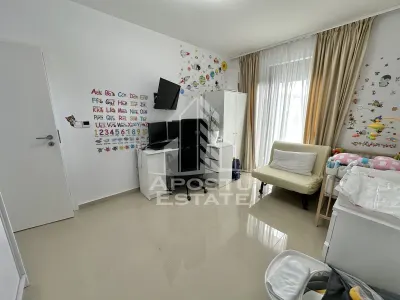Duplex de inchiriat cu 3 camere si 2 bai complet mobilat in Giroc. - foto 19