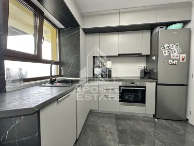 Duplex de inchiriat cu 3 camere si 2 bai complet mobilat in Giroc. - foto 6