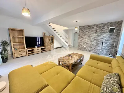 Duplex cu 4 camere si 2 bai complet mobilat si utilat in Giroc. - Giroc