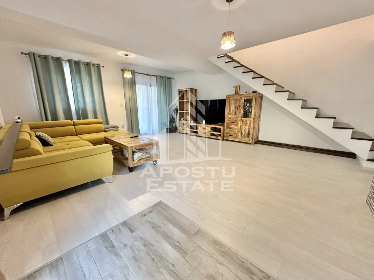 Duplex cu 4 camere si 2 bai complet mobilat si utilat in Giroc. - foto 2