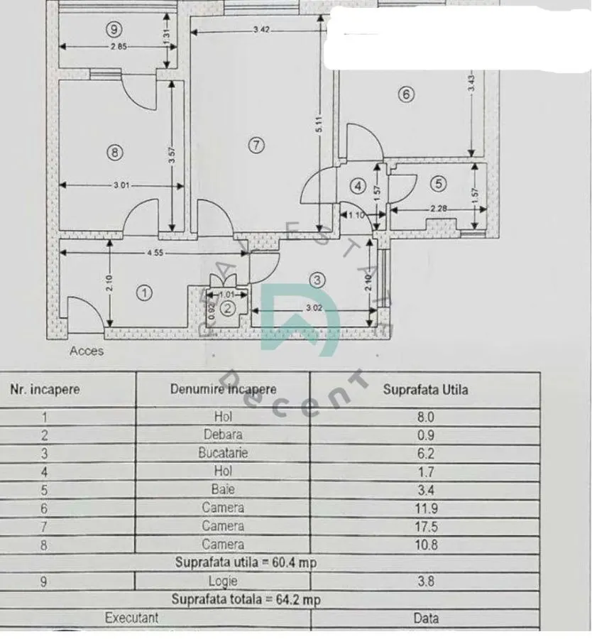 Apartament 3 camere, circular, Cale Bucuresti - foto 7