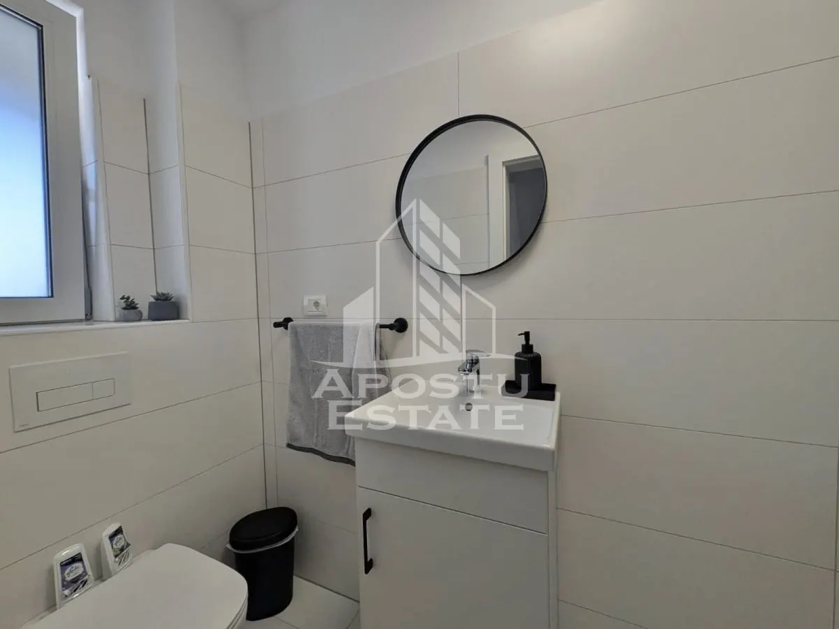 Duplex cu 4 camere si 2 bai complet mobilat si utilat in Giroc. - foto 12