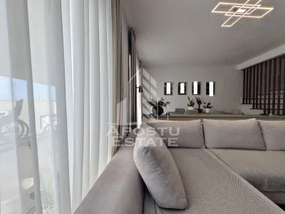 Duplex cu 4 camere si 2 bai complet mobilat si utilat in Giroc. - foto 3