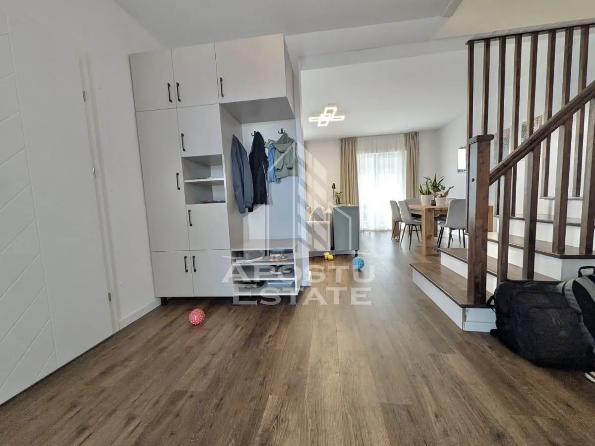 Duplex cu 4 camere si 2 bai complet mobilat si utilat in Giroc. - foto 7