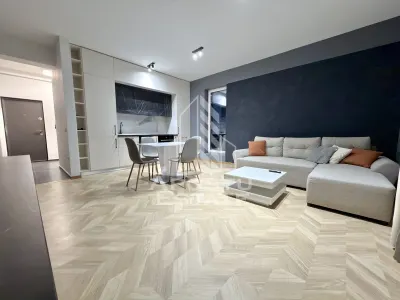 Apartament cu 2 camere mobilat si gradina de 30 mp in Giroc la asfalt. - Giroc