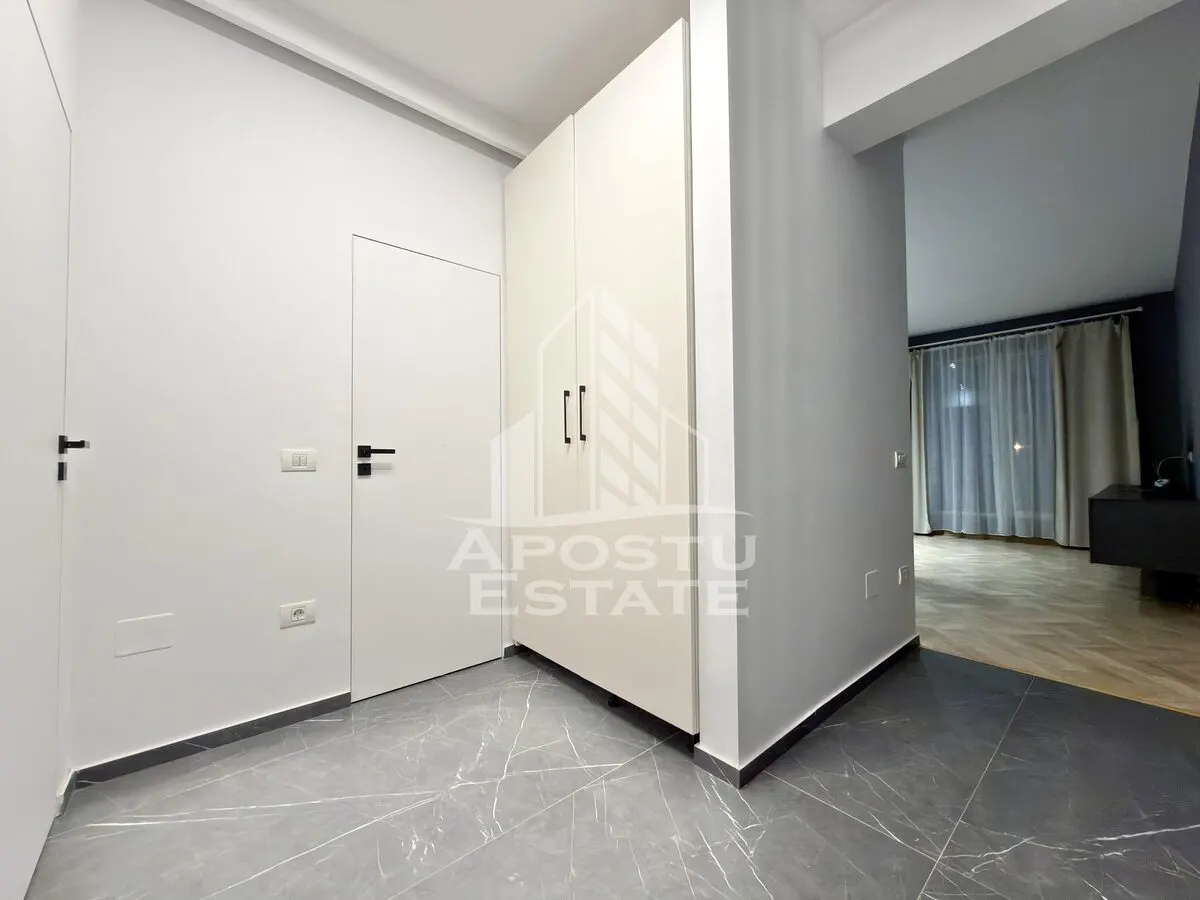 Apartament cu 2 camere mobilat si gradina de 30 mp in Giroc la asfalt. - foto 5