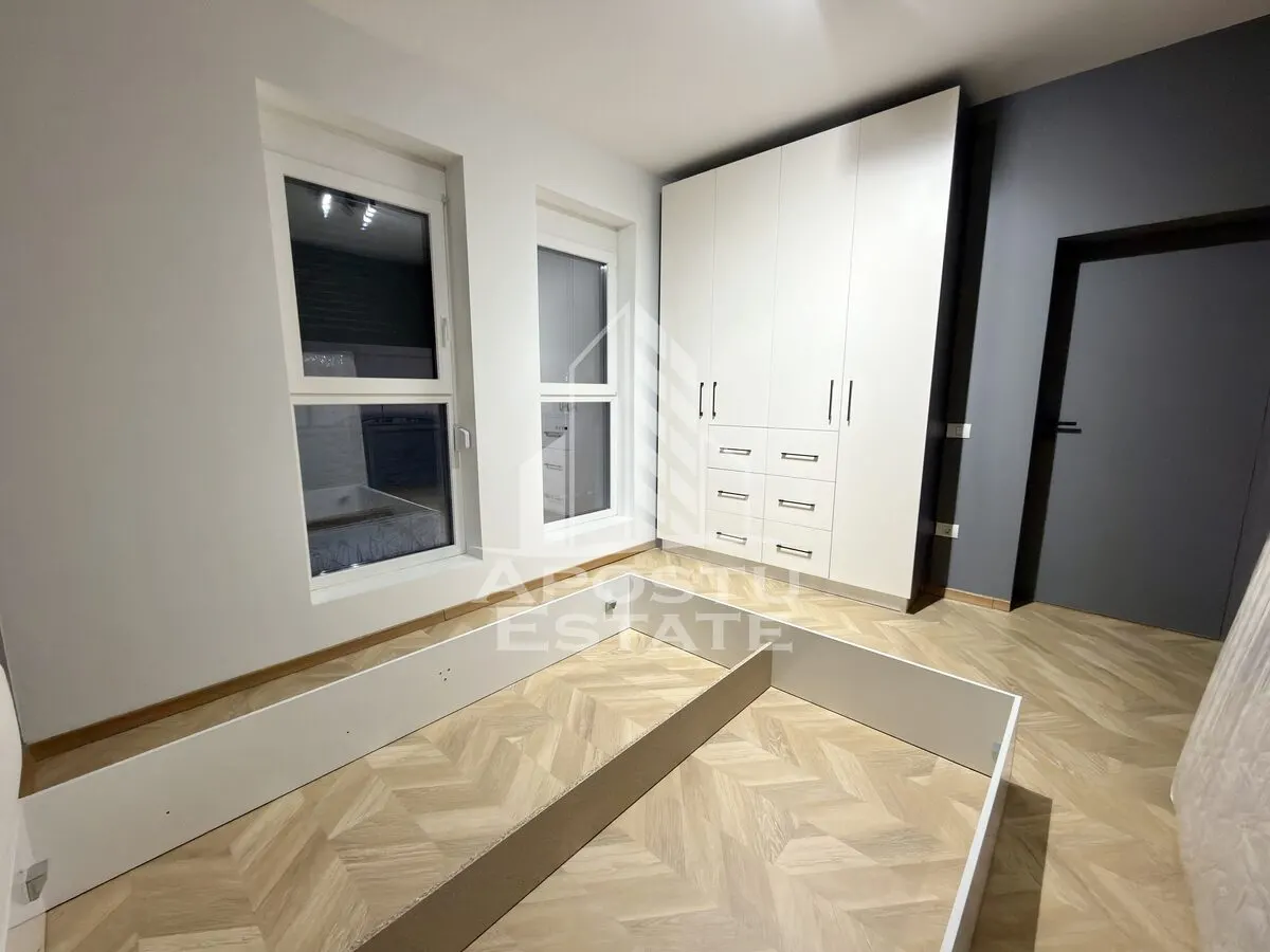 Apartament cu 2 camere mobilat si gradina de 30 mp in Giroc la asfalt. - foto 8